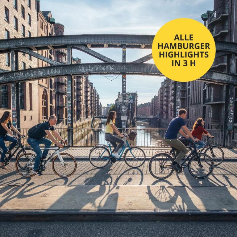 Best of Hamburg geführte Fahrradtour