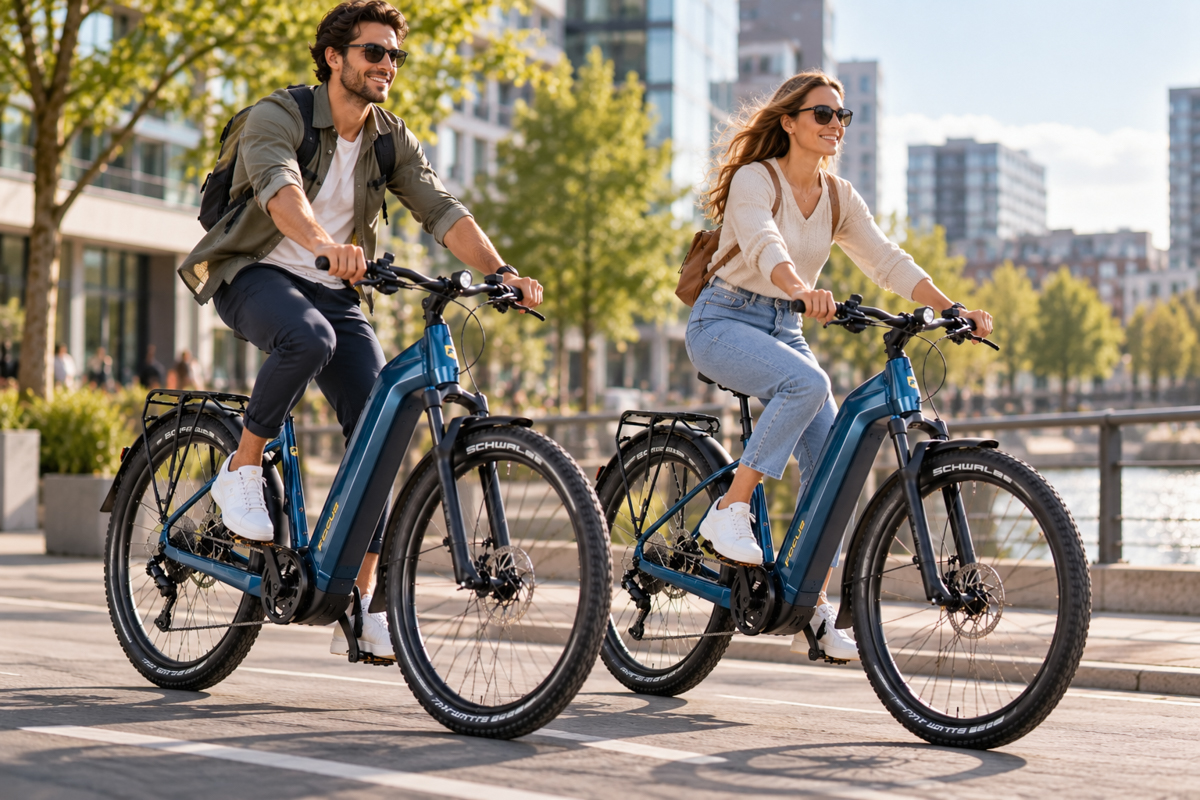 E-bike huren in Hamburg